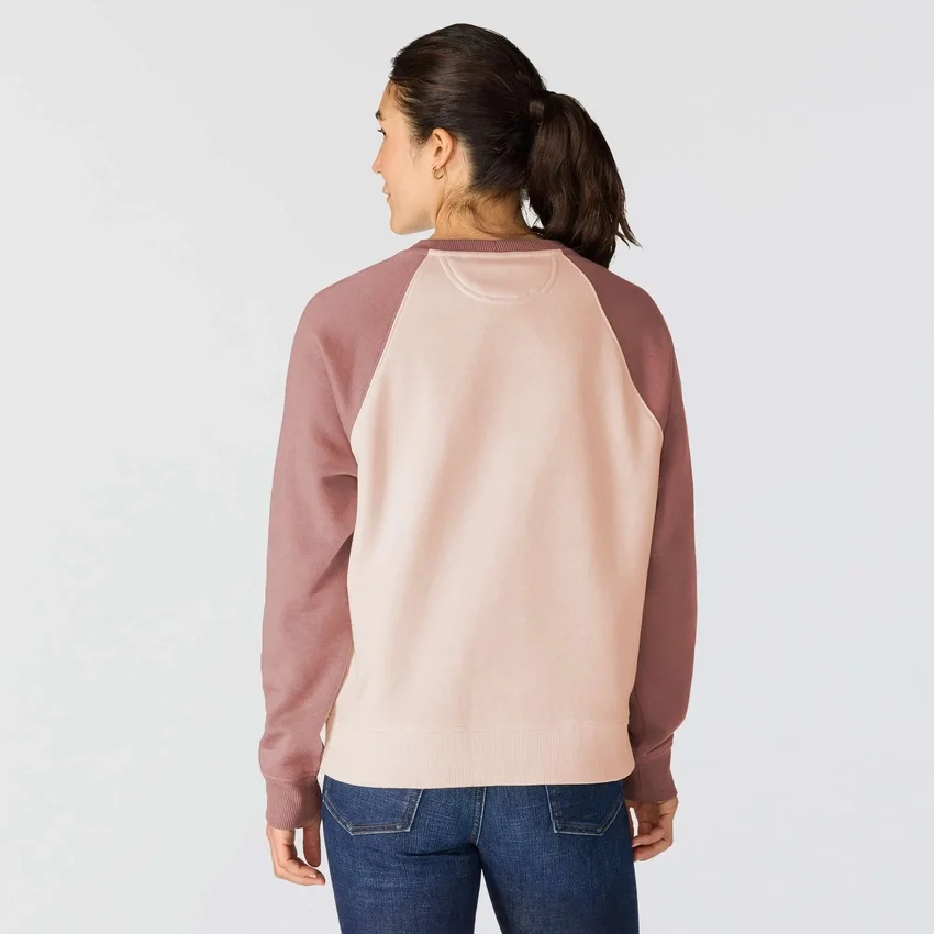 Sudadera de cuello redondo de corte holgado Sawyer para mujer