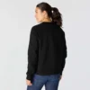 Sudadera de cuello redondo de corte holgado Sawyer para mujer