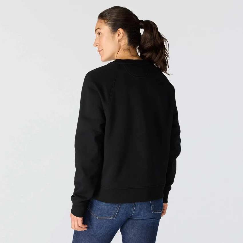 Sudadera de cuello redondo de corte holgado Sawyer para mujer