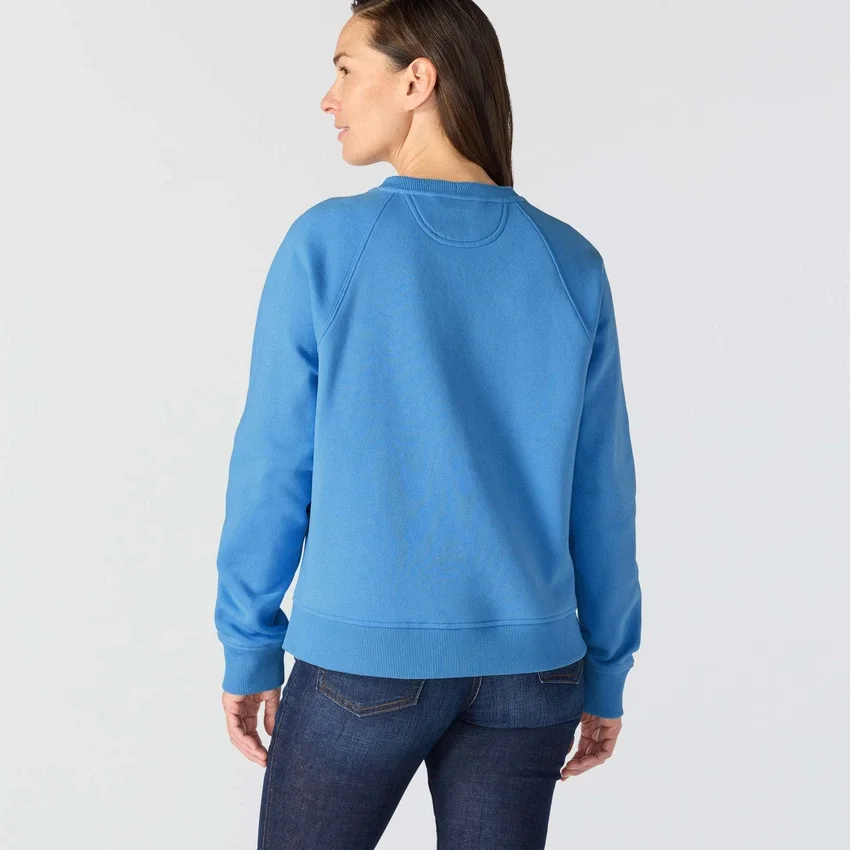 Sudadera de cuello redondo de corte holgado Sawyer para mujer