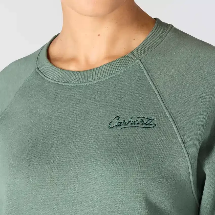 Sudadera de cuello redondo de corte holgado Sawyer para mujer