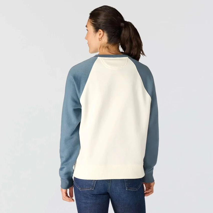 Sudadera de cuello redondo de corte holgado Sawyer para mujer