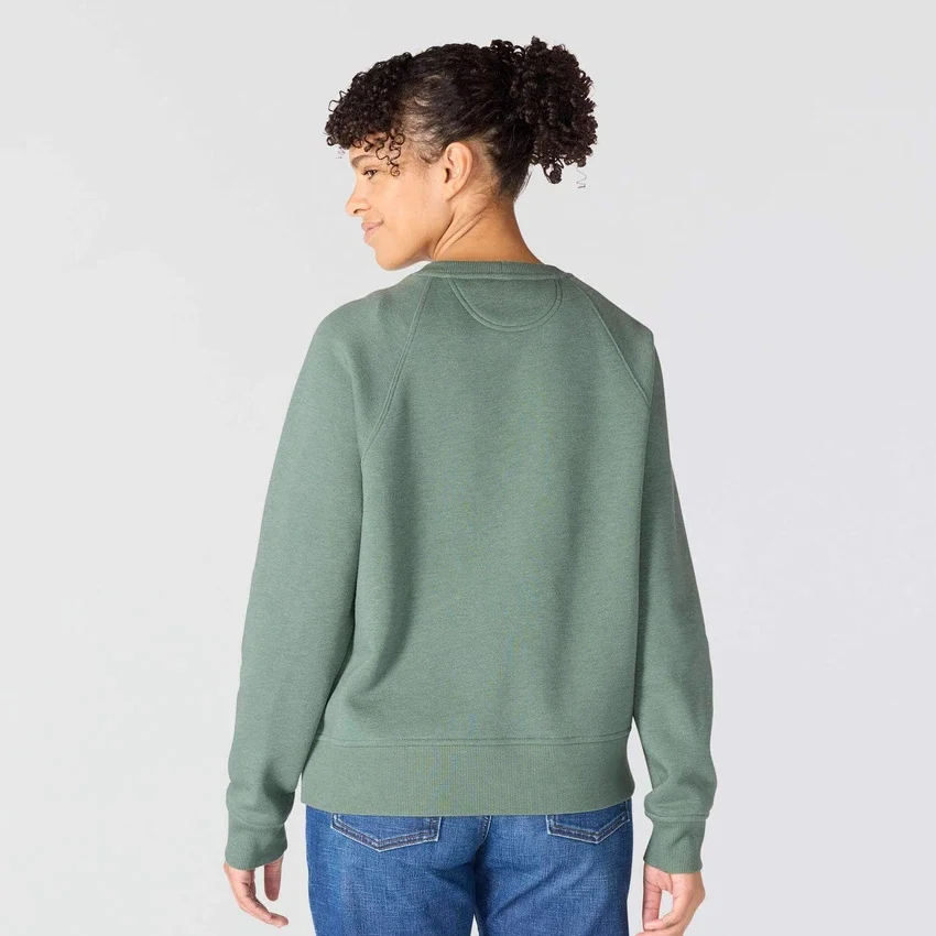 Sudadera de cuello redondo de corte holgado Sawyer para mujer