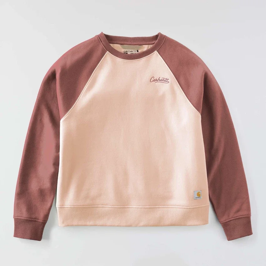 Sudadera de cuello redondo de corte holgado Sawyer para mujer