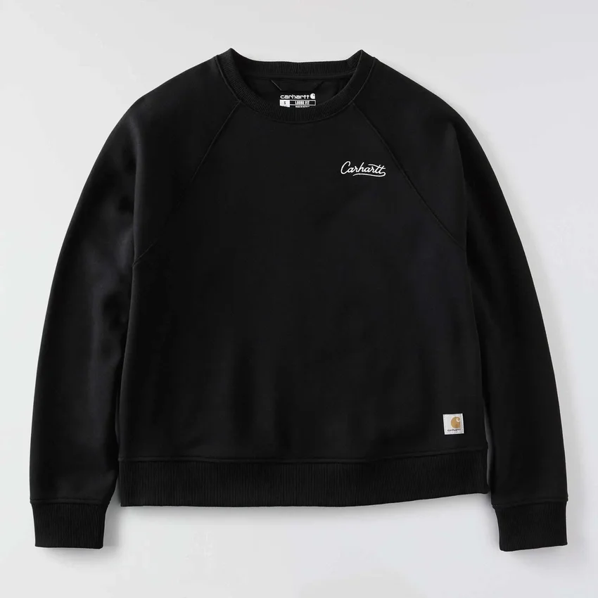 Sudadera de cuello redondo de corte holgado Sawyer para mujer