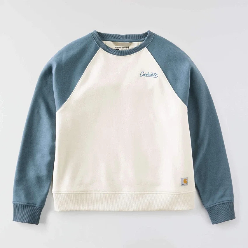 Sudadera de cuello redondo de corte holgado Sawyer para mujer