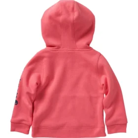 Sudadera de manguitos largos con media cremallera para niñas (bebés/niños pequeños)