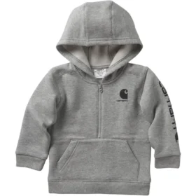 Sudadera de manguitos largos con media cremallera para niño (bebés/niños pequeños)