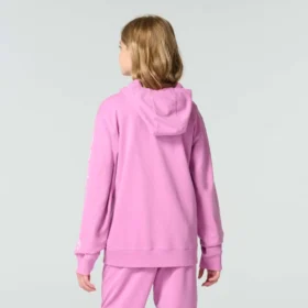 Sudadera de manguitos largos para niña, teñida en prenda y rediseñada (niños/jóvenes)