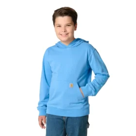 Sudadera de manguitos largos para niño, teñida en prenda y rediseñada (niños/jóvenes)