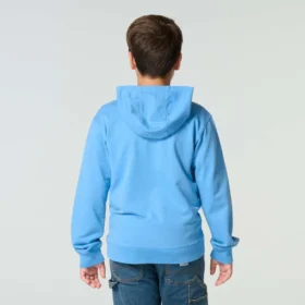 Sudadera de manguitos largos para niño, teñida en prenda y rediseñada (niños/jóvenes)