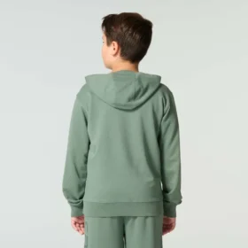 Sudadera de manguitos largos para niño, teñida en prenda y rediseñada (niños/jóvenes)