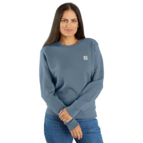 Sudadera ligera de cuello redondo de Tencel para mujer