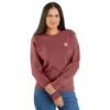 Sudadera ligera de cuello redondo de Tencel para mujer