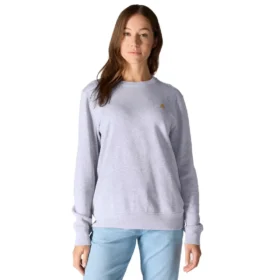 Sudadera ligera de cuello redondo de Tencel para mujer