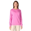 Sudadera ligera de cuello redondo de Tencel para mujer