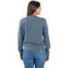 Sudadera ligera de cuello redondo de Tencel para mujer