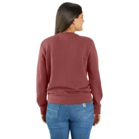 Sudadera ligera de cuello redondo de Tencel para mujer