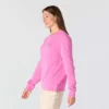 Sudadera ligera de cuello redondo de Tencel para mujer