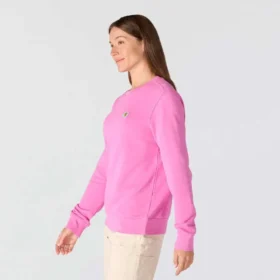 Sudadera ligera de cuello redondo de Tencel para mujer
