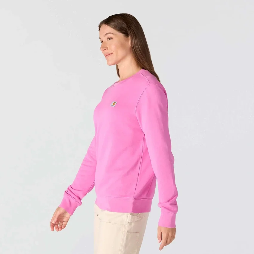 Sudadera ligera de cuello redondo de Tencel para mujer