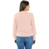 Sudadera ligera de cuello redondo de Tencel para mujer