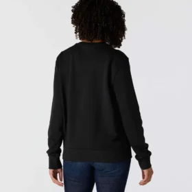 Sudadera ligera de cuello redondo de Tencel para mujer