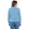 Sudadera ligera de cuello redondo de Tencel para mujer