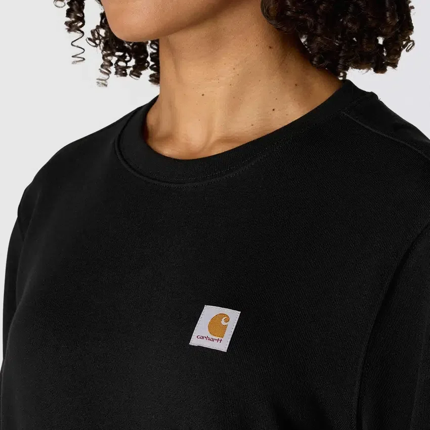 Sudadera ligera de cuello redondo de Tencel para mujer