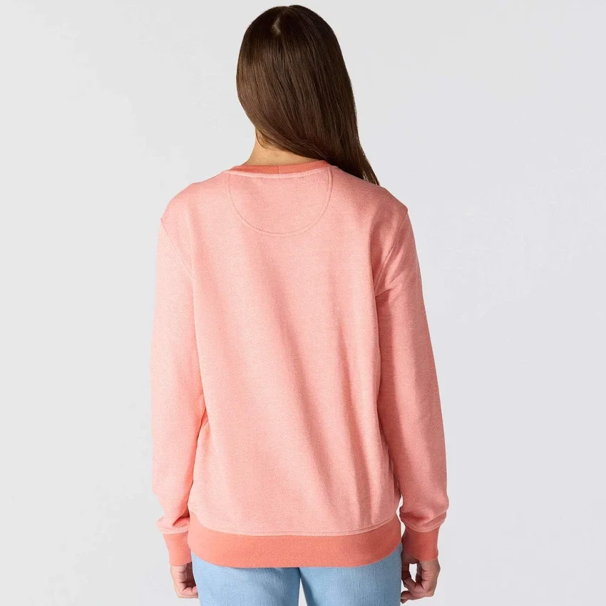 Sudadera ligera de cuello redondo de Tencel para mujer