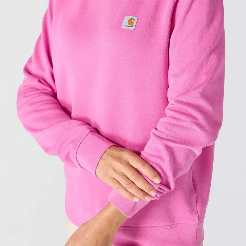 Sudadera ligera de cuello redondo de Tencel para mujer