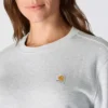 Sudadera ligera de cuello redondo de Tencel para mujer