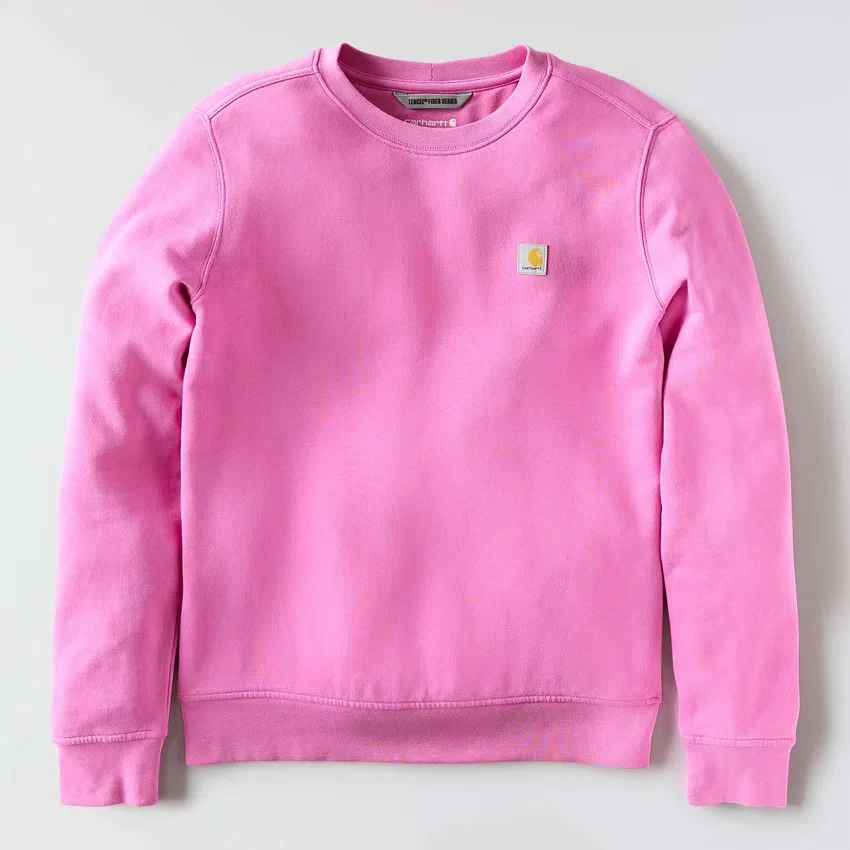 Sudadera ligera de cuello redondo de Tencel para mujer