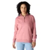 Sudadera ligera de Tencel con media cremallera para mujer