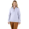 Sudadera ligera de Tencel con media cremallera para mujer