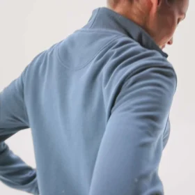 Sudadera ligera de Tencel con media cremallera para mujer