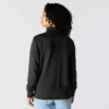 Sudadera ligera de Tencel con media cremallera para mujer