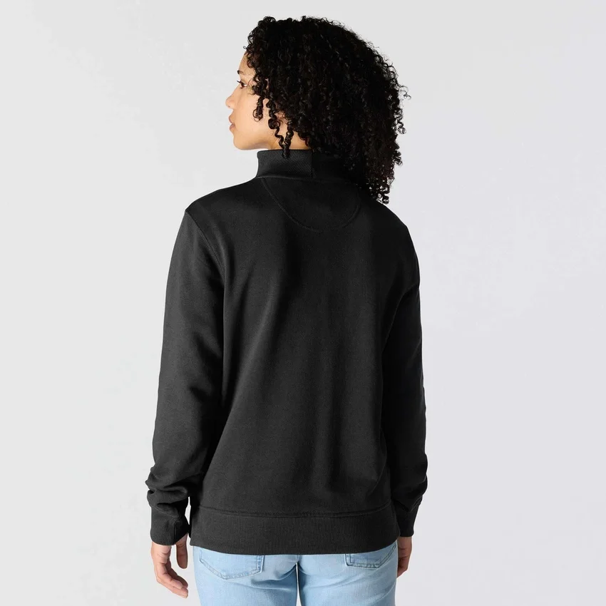 Sudadera ligera de Tencel con media cremallera para mujer