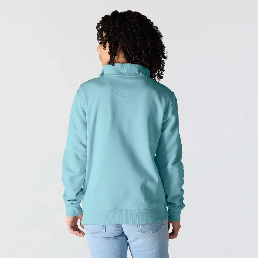 Sudadera ligera de Tencel con media cremallera para mujer