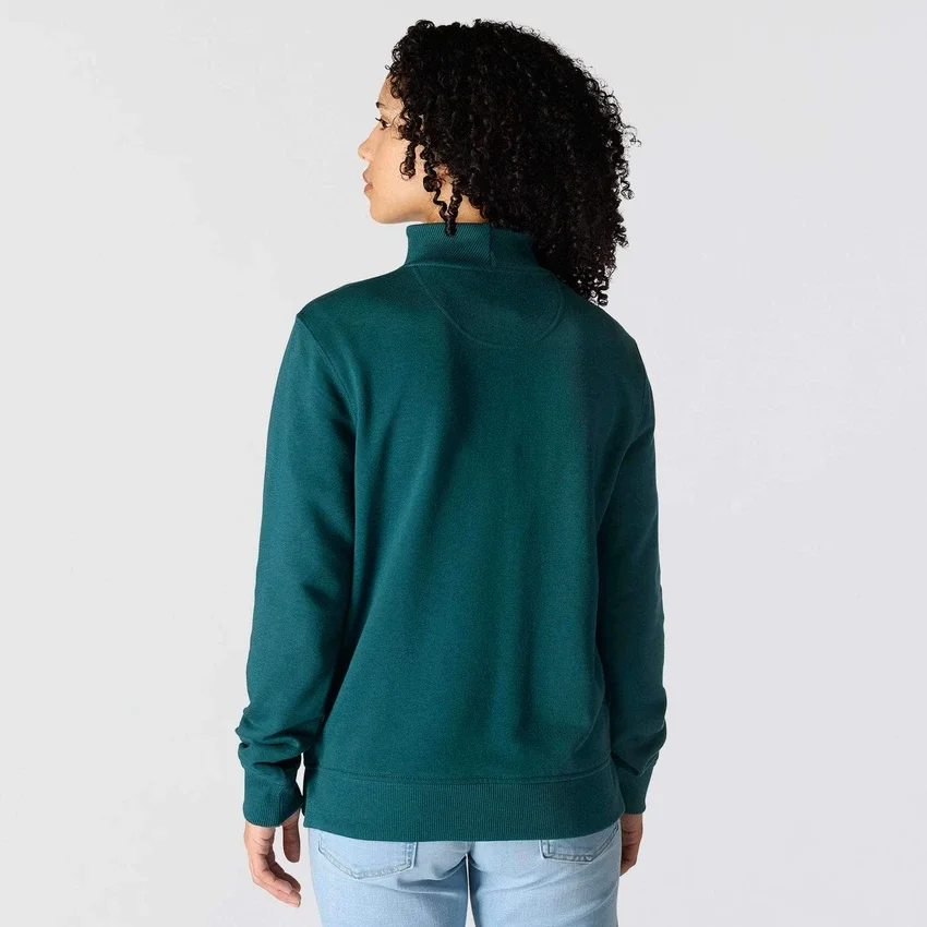 Sudadera ligera de Tencel con media cremallera para mujer