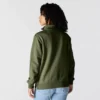 Sudadera ligera de Tencel con media cremallera para mujer