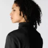 Sudadera ligera de Tencel con media cremallera para mujer