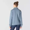 Sudadera ligera de Tencel con media cremallera para mujer