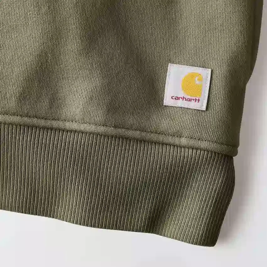 Sudadera ligera de Tencel con media cremallera para mujer