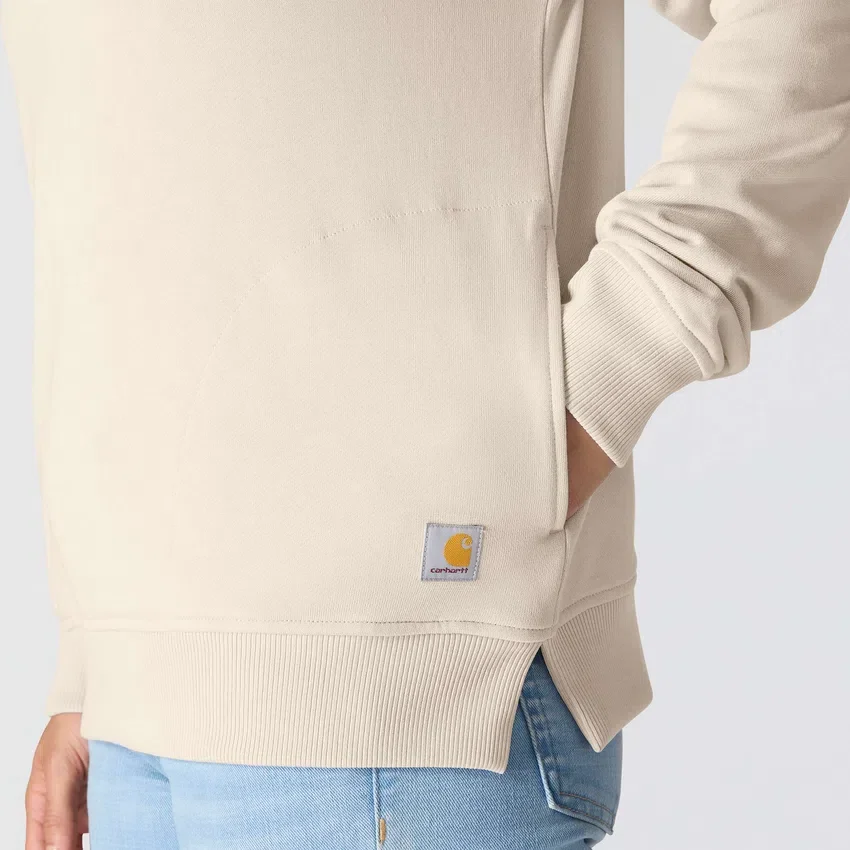Sudadera ligera de Tencel con media cremallera para mujer
