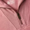 Sudadera ligera de Tencel con media cremallera para mujer