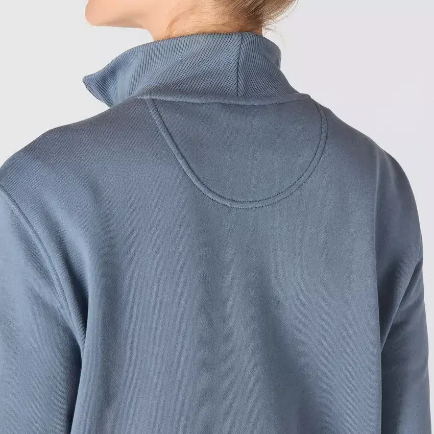 Sudadera ligera de Tencel con media cremallera para mujer