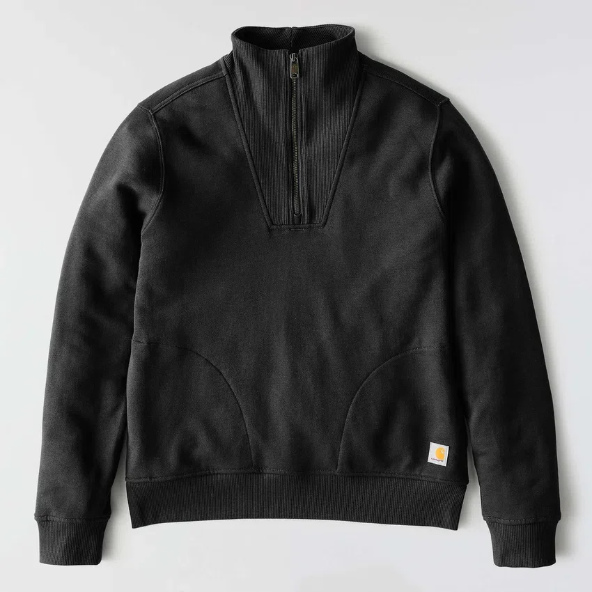 Sudadera ligera de Tencel con media cremallera para mujer