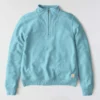 Sudadera ligera de Tencel con media cremallera para mujer