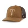 Texas Rangers '47, gorra trucker teñida, corte holgado